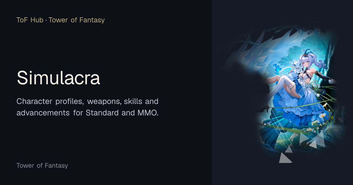 Simulacra | ToF Hub